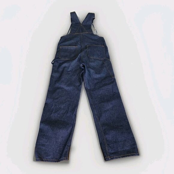 Big Bill Bib Overall Mens 36 R Navy Denim 92 NAY 47246 Carpenter Unlined Pockets - Picture 16 of 16